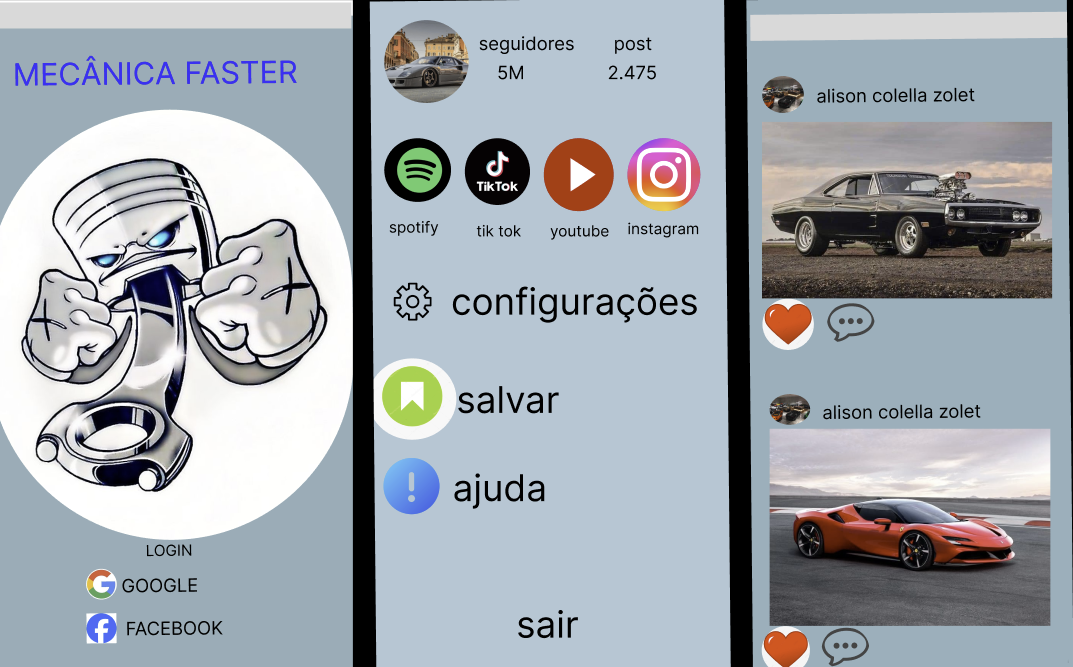 Imagem do projeto do FIGMA